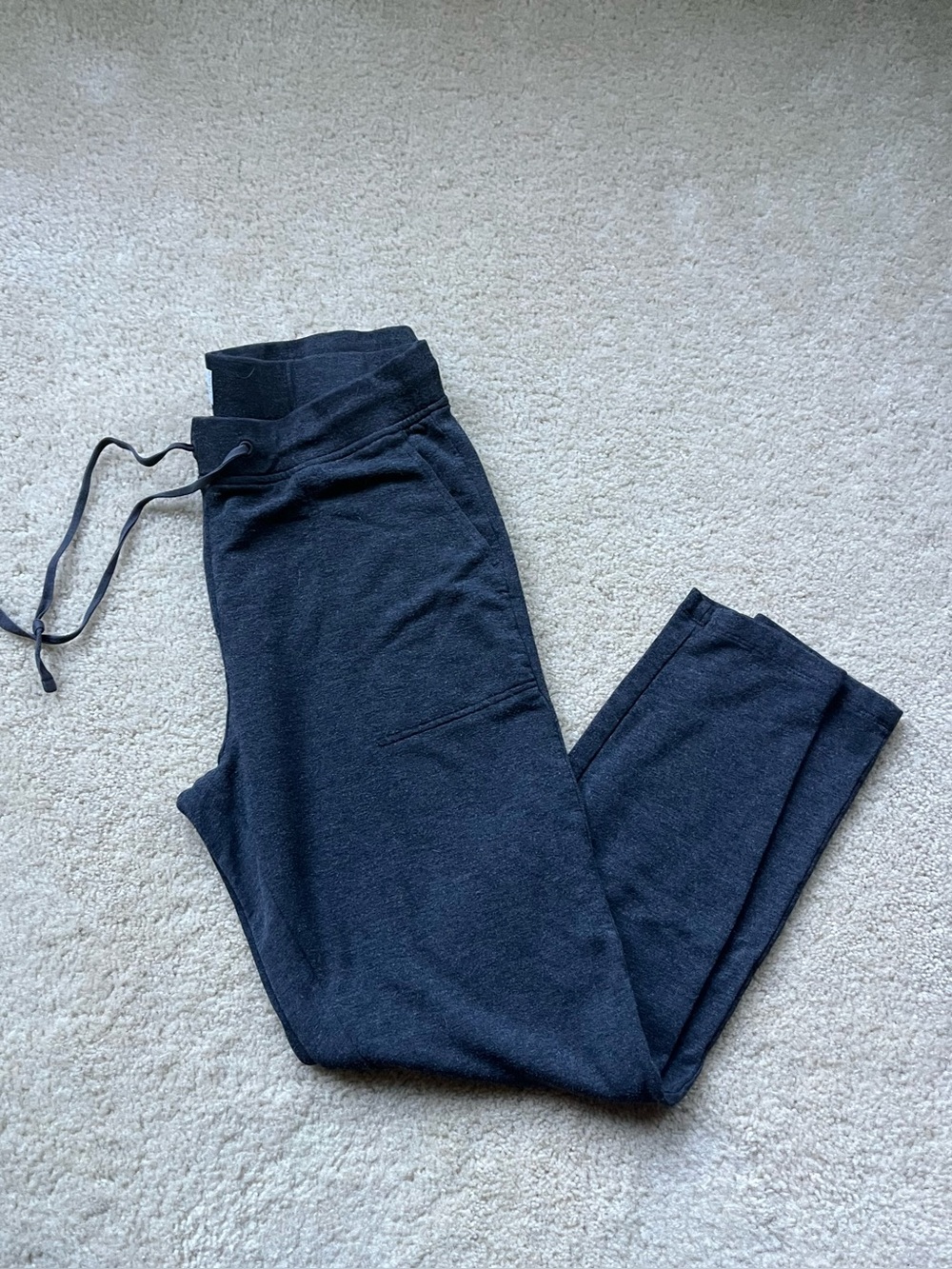 Lou & Grey Women’s Gray Lounge Pants w/ Drawstring - Size M - VGUC - Stretch